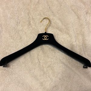 Chanel suede hanger